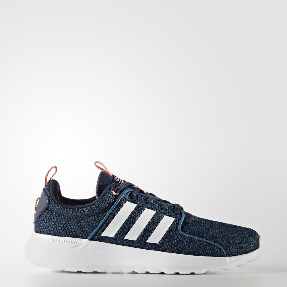 Adidas Cloudfoam Lite Racer - αθλητικα παπουτσια γυναικεια - Ασπρα/Ροζ,Μέγεθος: EU 36 – 54 2/3 (459F